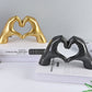 Heart Gesture Figurine